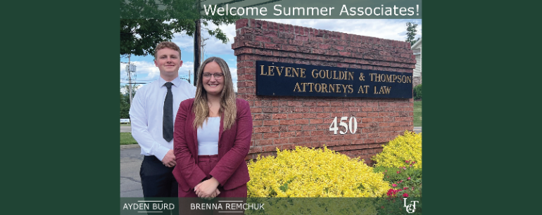 LGT Welcomes Summer Associates