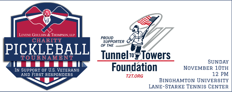 Announcing New Community Event - LGT Charity Pickleball Tournament - November 10th